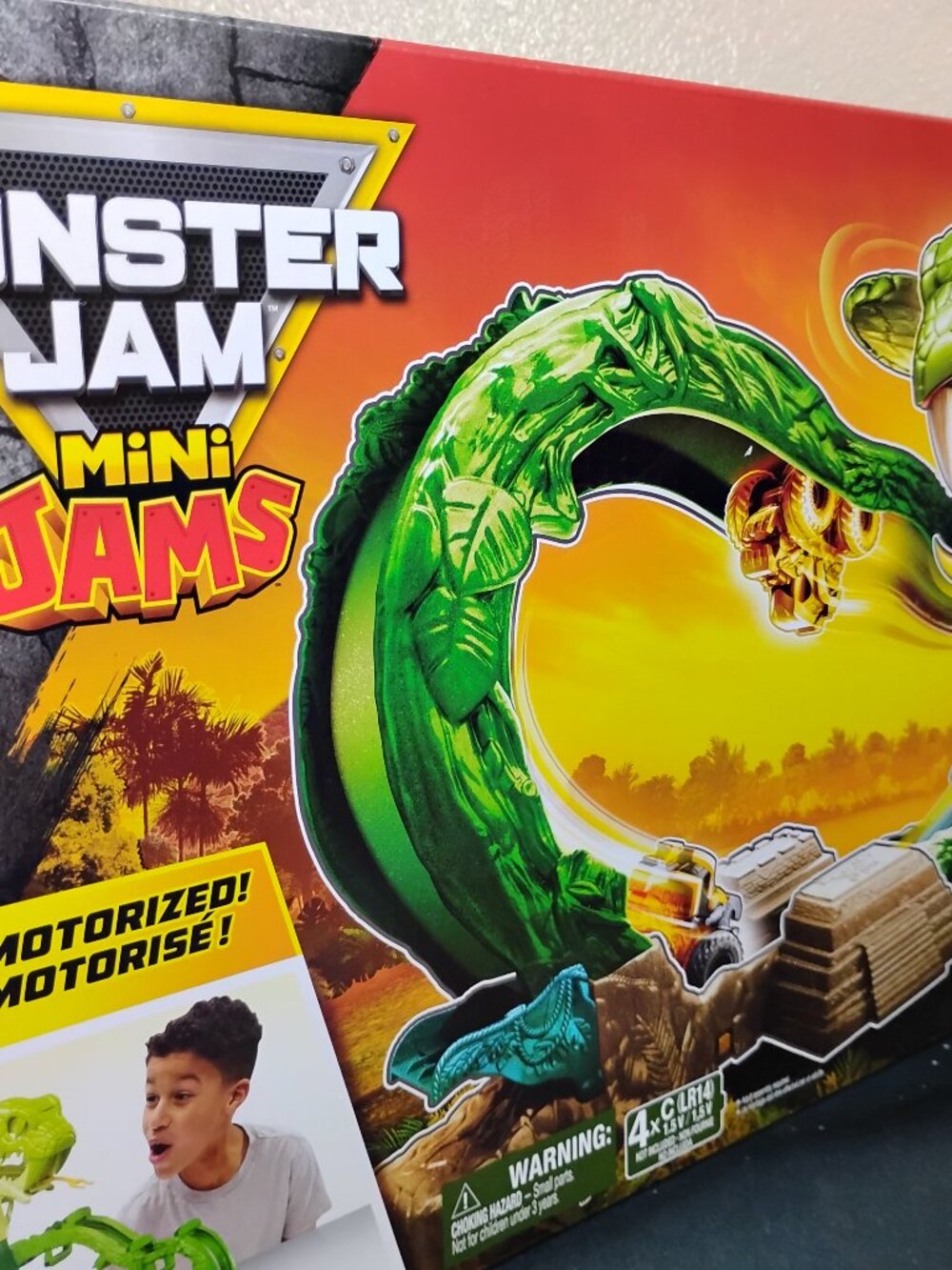 Monster Jam Mini Jams Cobras Crazy Escape Motorized Playset New Sealed